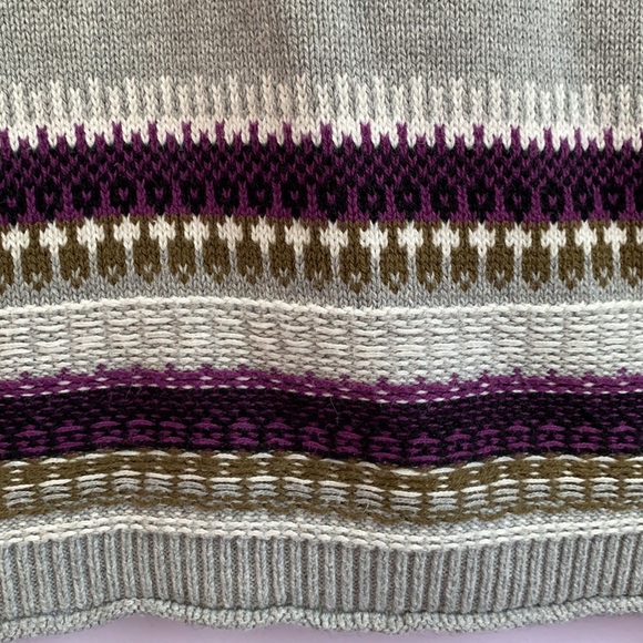 Nordic knit sweater dress with cashmere  size small - Picture 3 of 8